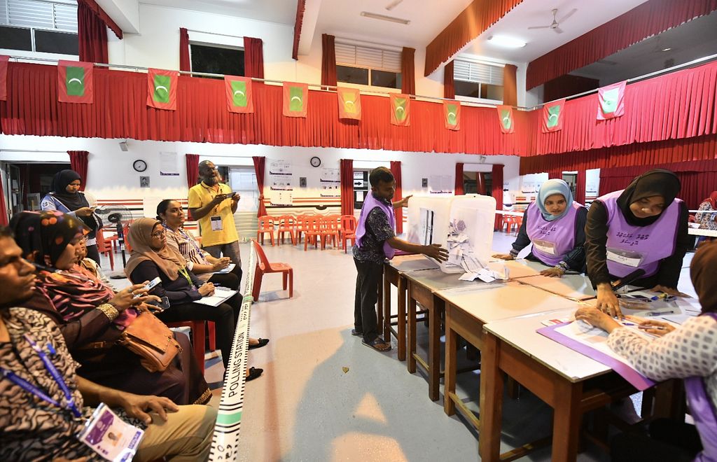 އާންމު އިންތިހާބުގެ ވޯޓު ގުނަންފެށުން