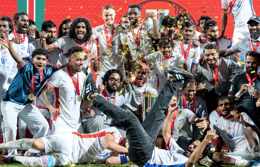 މާޒިޔާ ބަލިކޮށް އޮޑިން ފުރަތަމަ ފަހަރަށް ޕްރެޒިޑެންޓްސް ކަޕް ކާމިޔާބުކުރުން