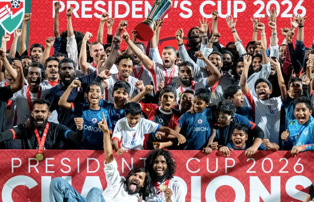 މާޒިޔާ ބަލިކޮށް އޮޑިން ފުރަތަމަ ފަހަރަށް ޕްރެޒިޑެންޓްސް ކަޕް ކާމިޔާބުކުރުން