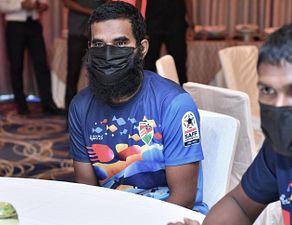 ގައުމީ ފުޓުބޯޅަ ޓީމަށް ރައީސް ހިތްވަރު ދެއްވުން