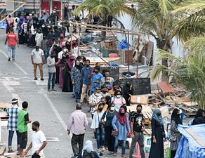 ކޮވިޑް ސާމްޕަލް ނަގަން އަނެއްކާވެސް ދިގު ކިއޫތަކެއް