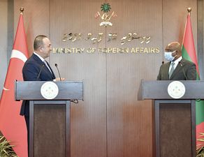 ތުރުކީގެ ފޮރިން މިނިސްޓަރު ރާއްޖޭގައި