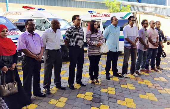 ރަށްރަށުގައި ބޭނުންކުރަން އިތުރު ހަ އެމްބިއުލެންސް