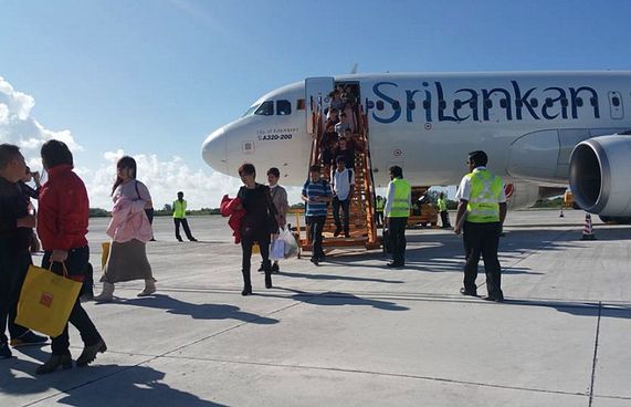 ބިދޭސީ މަސައްކަތު މީހުންނަށް ގަން އެއާޕޯޓު ހުޅުވާލައިފި