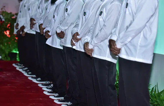 ފަރުވާއަށް ގައިދީން ގެންދާނެ އޮފިސަރުން މަދު: އެޗްއާރުސީއެމް