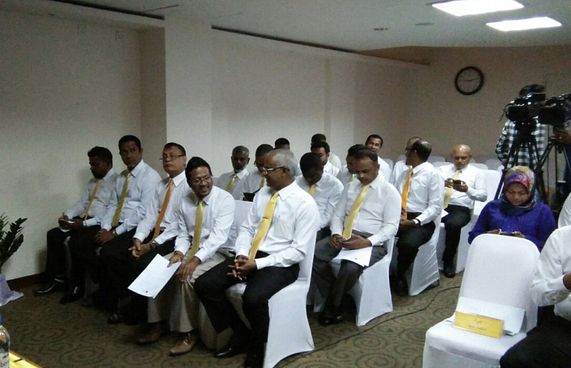 ފ. އަތޮޅު ވިއްކުން ހުއްޓުވަން އެމްޑީޕީން ގަރާރެއް