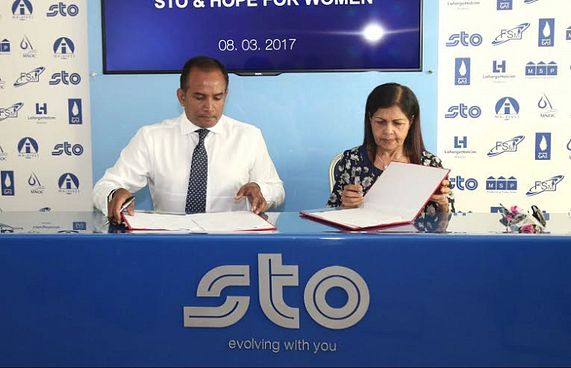 ހޯޕް ފޯ ވިމެންގެ ކްލިިނިކްގެ ކުލި އެސްޓީއޯއިން ދެނީ