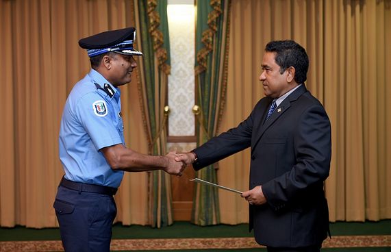 އަރީފް ހުންނެވީ މަގާމުގައި ފުރިހަމަ ބާރާ އެކު: ޕޮލިސް