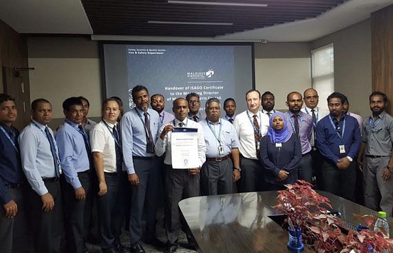 ވެލާނާ އިންޓަނޭޝަނަލް އެއާޕޯޓަށް އަޔާޓާގެ ސެޓްފިކެޓް