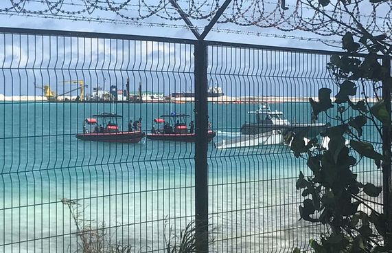 ޓީއެމްއޭގެ ސީޕްލޭނެއް ހުޅުލޭ ފަޅުތެރެއަށް އަޑިއަށް