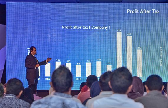 އެސްޓީއޯގެ ފައިދާ މިދިޔަ ކުއާޓަރުގައި 45 މިލިއަނަށް!