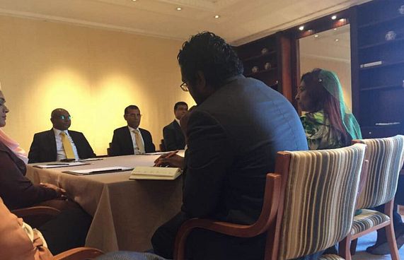 ޖަރުމަނު ސަފީރު ޖަމީލާ އާއި ނަޝީދު ބައްދަލުކުރައްވައިފި