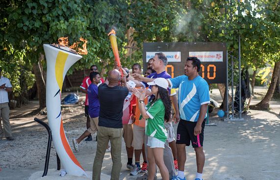 ކަނޑޫމާ ރިސޯޓުގެ ފޯރިގަދަ މިނީ އޮލިމްޕިކްސް ފަށައިފި