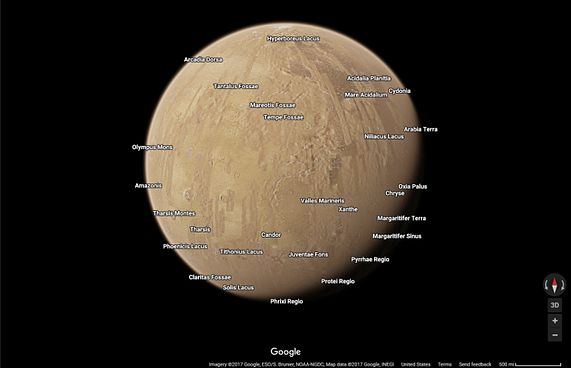 ގޫގްލް މެޕްސް ޖައްވަށް، އެހެން ޕްލެނެޓްތައް ބަލައިލާ