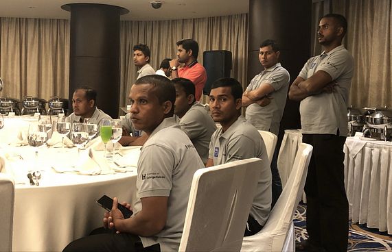 ލަފާޖުގެ މަސައްކަތު މާހައުލުގެ ރައްކާތެރިކަމަށް ތައުރީފް