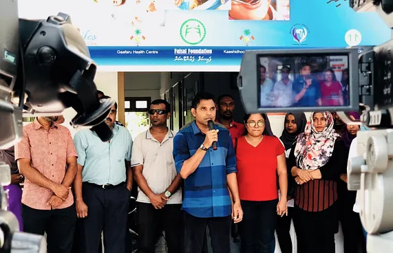 މެމްބަރު ފައިސަލް ނަސީމްގެ އެހީގައި ދަތުގެ ކޭމްޕެއް