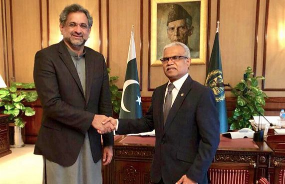 މައްސަލަތަކުގެ ތެރެއަށް ނުވަންނާނަން: ޕާކިސްތާން