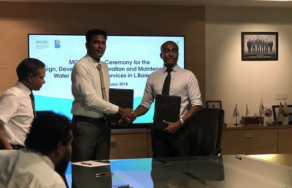 ބަރެސްދޫގެ ފެނާއި ނަރުދަމާގެ މަސައްކަތް ހަވާލުކޮށްފި