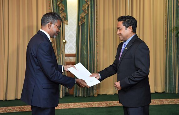 ސުލައިމާން، އެންއައިސީގެ ރައީސަކަށް އައްޔަންކޮށްފި