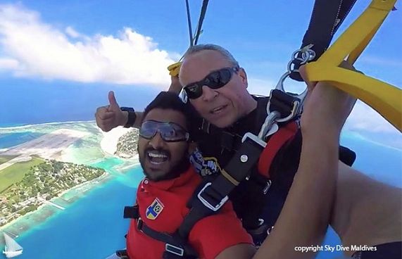 އައްޑޫގައި އަންނަ މަހު ސްކައި ޑައިވިން ޕްރޮގްރާމެއް