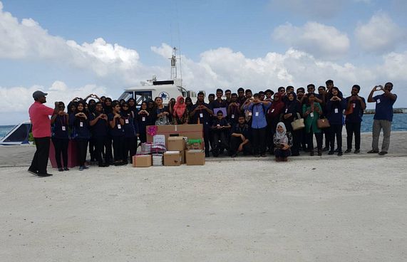 ސީއެޗްއެސްއީގެ ދަރިވަރުން ގުރައިދޫ މަރުކަޒަށް