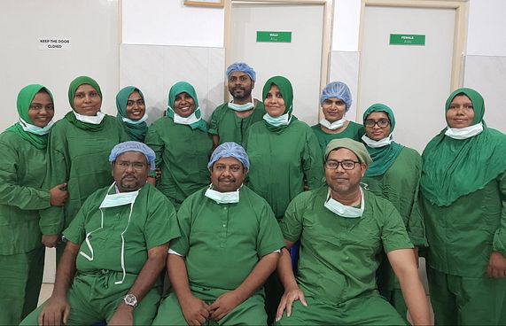 އައްޑޫގައި ހުޅު ބަދަލުކުރުމުގެ ފުރަތަމަ އޮޕަރޭޝަންކޮށްފި