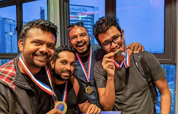 މެލޭޝިއާގައި އޮތް ހެކަތޮން ދިވެހި ޓީމެއް ކާމިޔާބުކޮށްފި