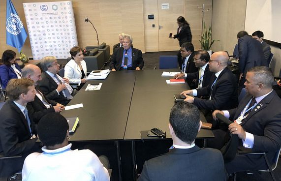 ރާއްޖޭގެ ވަފުދު އދ.ގެ ސެކްރެޓަރީ ޖެނެރަލްގެ އަރިހަށް