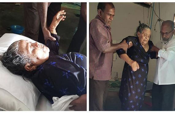 އެކަނި ދިރިއުޅޭތާ 22 އަހަރު، ބަލި އެނދުގައި އަށެއް