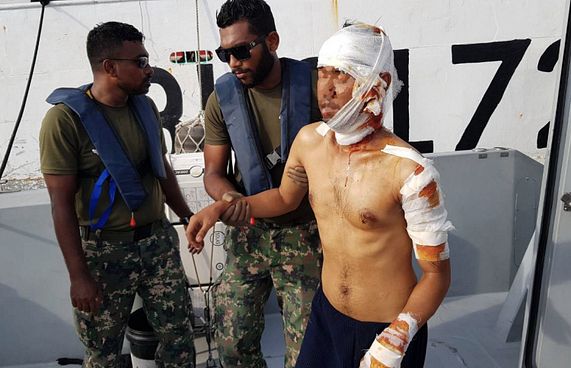 ބޭރުގެ ބޯޓެއްގައި ޒަހަމްކޮށްލި ދެ މީހަކަށް ފަރުވާދެނީ