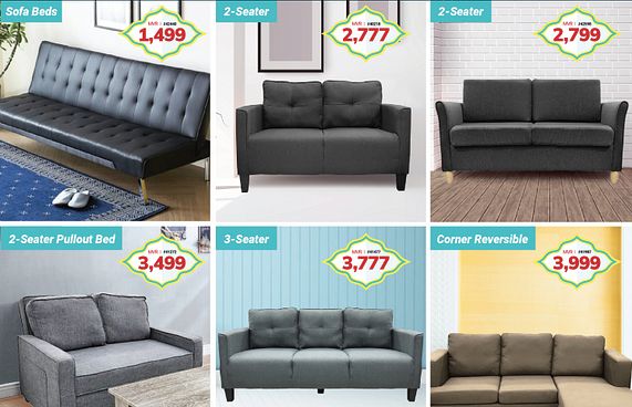 އެސްޓާސްގައި ސޯފާ ޕްރޮމޯޝަނެއް، އަގު ވަރަށް ހެޔޮ