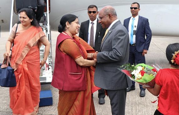 އިންޑިއާގެ ފޮރިން މިނިސްޓަރު ރާއްޖެ ވަޑައިގެންފި