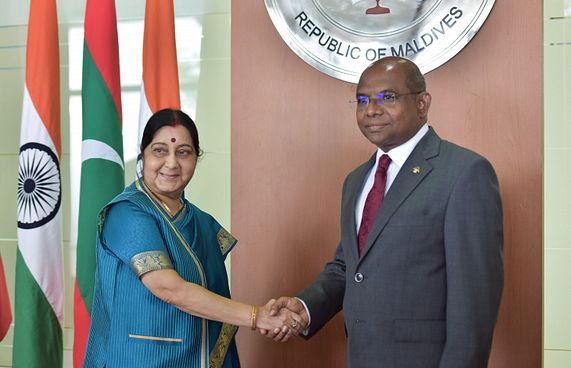 ސުޝްމާ ސްވަރާޖް އަވަހާރަވެއްޖެ