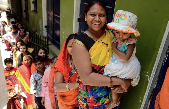 އިންޑިއާގެ ދިގު އިންތިޚާބު ނިމުމަކަށް