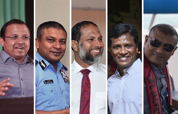 ތިން ޕޮލިސް ކޮމިޝަނަރުން އުމަރާ އެއްކޮޅަށް!