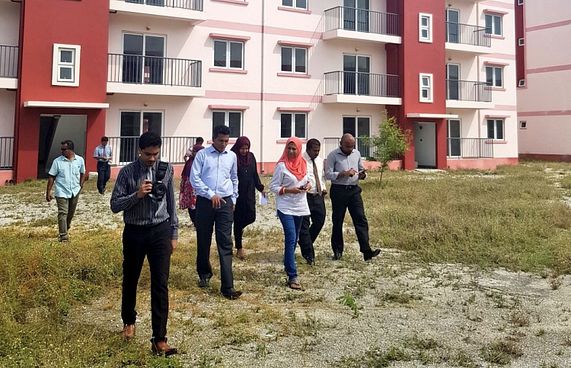 އައްޑޫގައި އަލަށް އަޅާ ހައުސިން ޔުނިޓްތަކަށް ހުޅުވާލައިފި