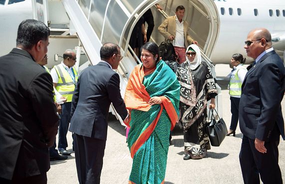 ބައްދަލުވުމަށް ގައުމުތަކުގެ މަޖިލީހުގެ ވެރިން ރާއްޖެއަށް