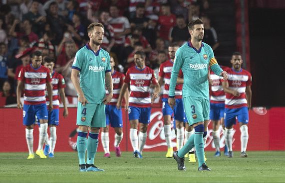 ބާސެލޯނާ ބަލިކޮށް ގްރަނާޑާ އެއް ވަނަ އަށް