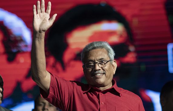 ލަންކާގެ އިންތިޚާބު ގޯޓާބޭ ކާމިޔާބު ކުރައްވައިފި