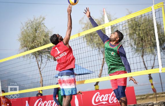 ގައުމީ ބީޗް ވޮލީ ޓީމު އޭވީސީ މުބާރާތުގައި ވާދަ ނުކުރޭ