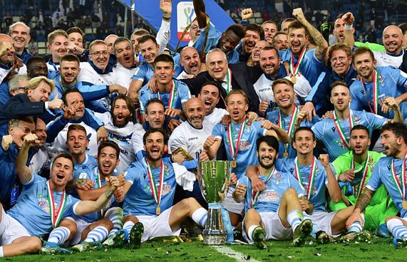 ޔުވެންޓަސް ބަލިކޮށް ލާޒިއޯ ސުޕަ ކަޕް ކާމިޔާބުކޮށްފި