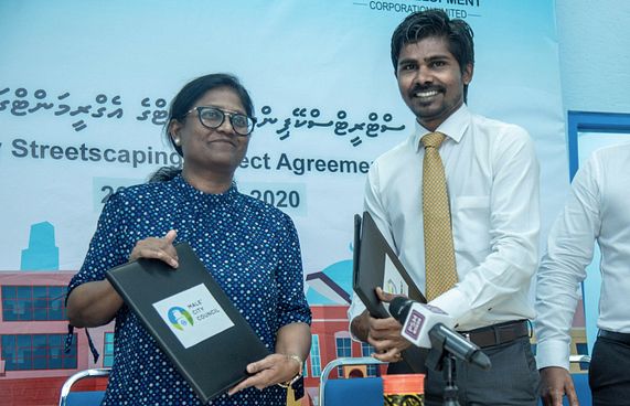 މާލޭގެ މަގުތައް އަލުން ހެދުމުގެ ބޮޑު މަޝްރޫއެއް