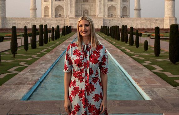 އިވަންކާގެ އިންޑިއާ ދަތުރުން މަޖާ ފޮޓޯތަކެއް