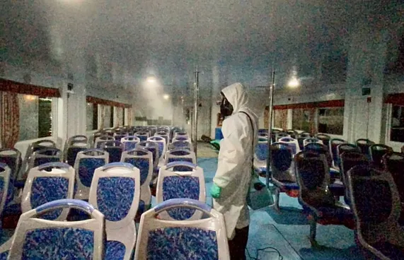 ޑިސްއިންފެކްޓްކޮށް، ވިލިމާލެ ފެރީ މިރޭ ފެށޭތޯ ބަލަނީ