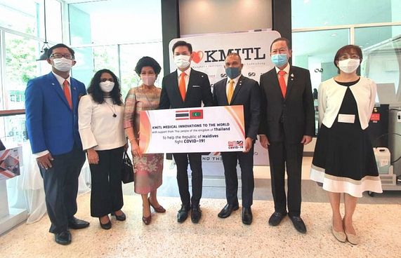 ތައިލެންޑުން ރާއްޖެއަށް 10 ވެންޓިލޭޓަރު ހަދިޔާކޮށްފި