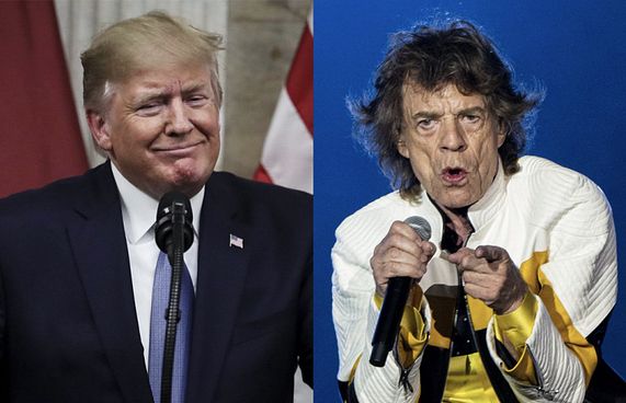 ރޯލިން ސްޓޯންސް އިން ޓްރަމްޕަށް އިންޒާރެއް