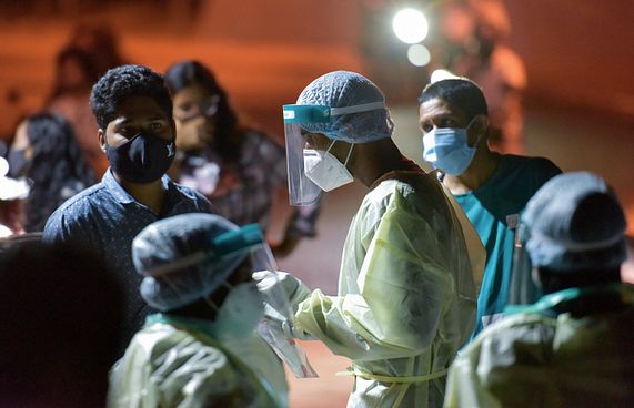 ކޮވިޑާ ގުޅިގެން އެޑްމިޓްކުރި އަދަދު ދެ ގުނަ މައްޗަށް