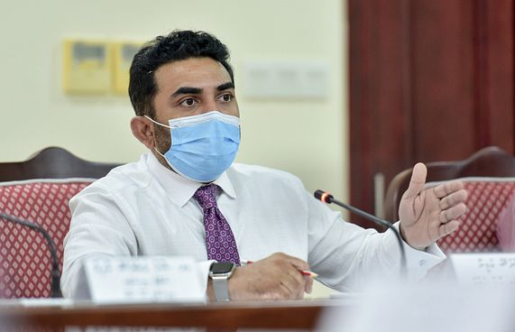 ޑަބްލިއުއެޗްއޯއާއެކު ހިންގީ ރަސްމީ މުއާމަލާތެއް: އަމީން