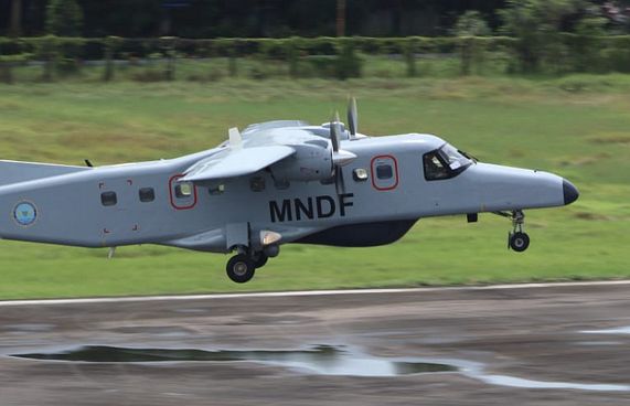 އިންޑިއާއިން ހަދިޔާކުރި ޑޯނިއާ އާއި ހެލިކޮޕްޓަރު ބޭނުންކުރަން ފަށައިފި