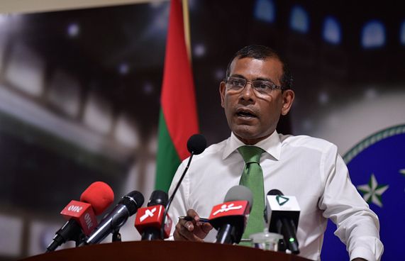 އެމެރިކާގައި އުޅުނީ ބަޣާވާތް ކުރަން: ނަޝީދު